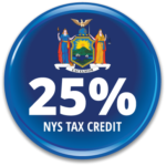 25% New York State Tax Credit