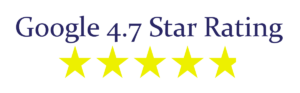 Google Reviews 4.7 Star Rating