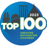 Greater Rochester Chamber Top 100 2023 Badge